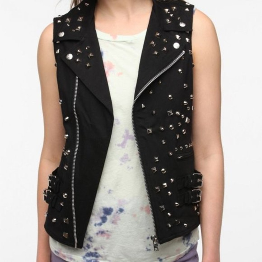 Tripp Studded Vest NWOT Size M Deadstock